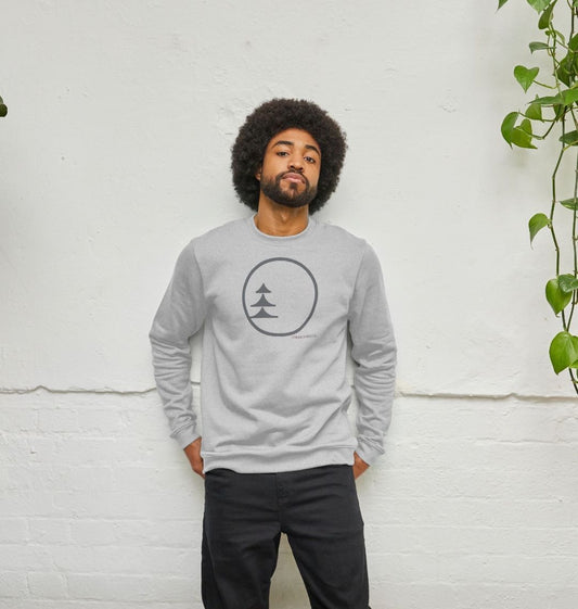 Circular Made - Slate Grey Logo Sweater