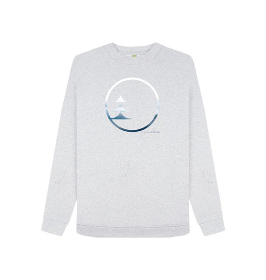 Grey Circular Made - Ocean Logo Sweater (w)