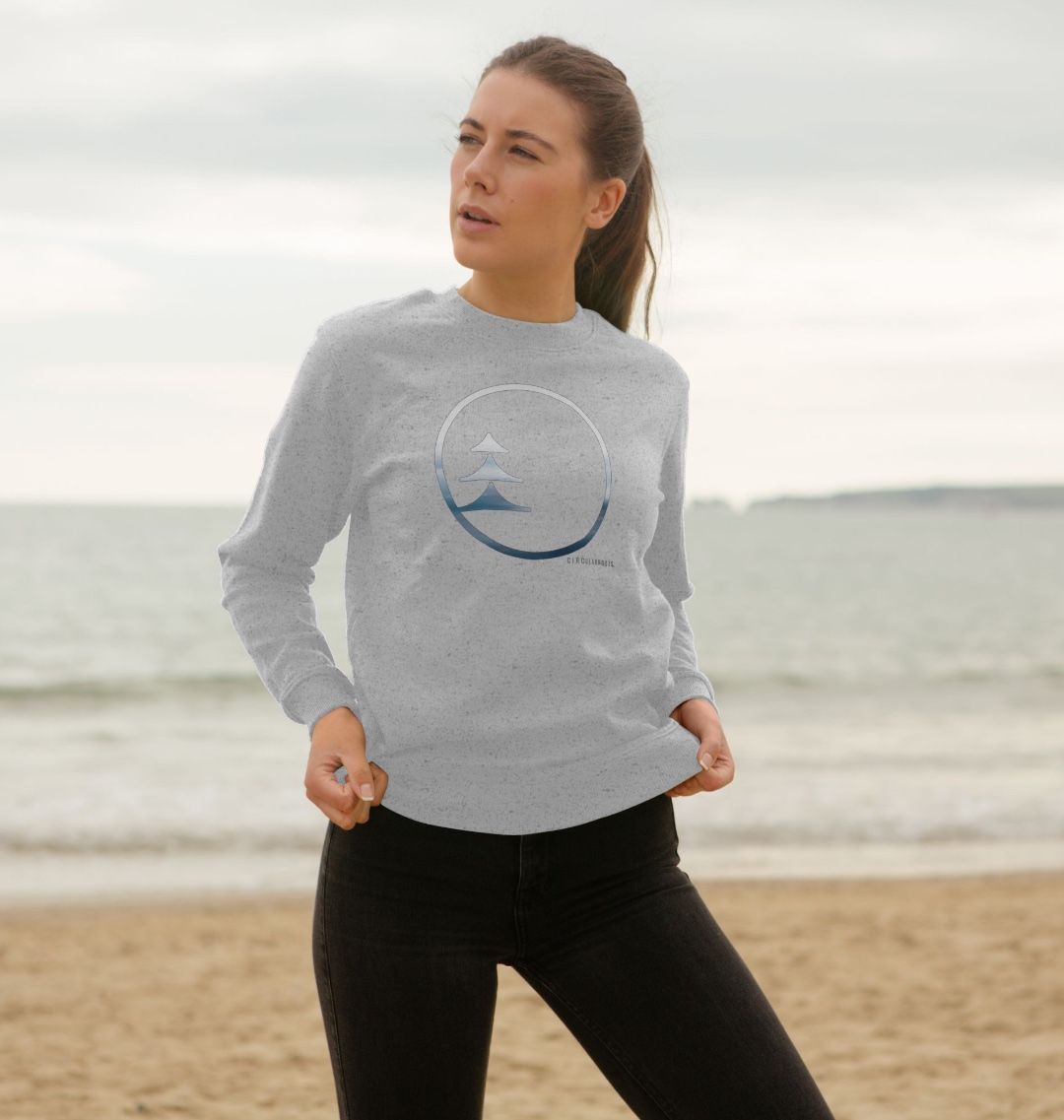 Circular Made - Ocean Logo Sweater (w)