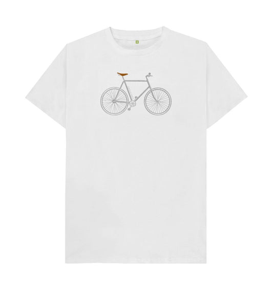 White Fixie Bike