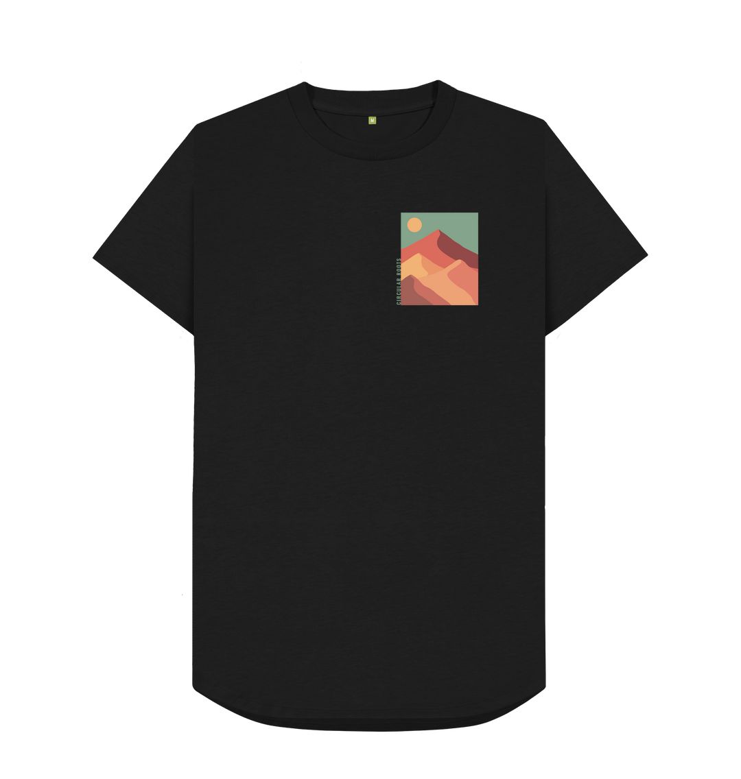 Black Pastel Dreams-organic cotton t-shirt