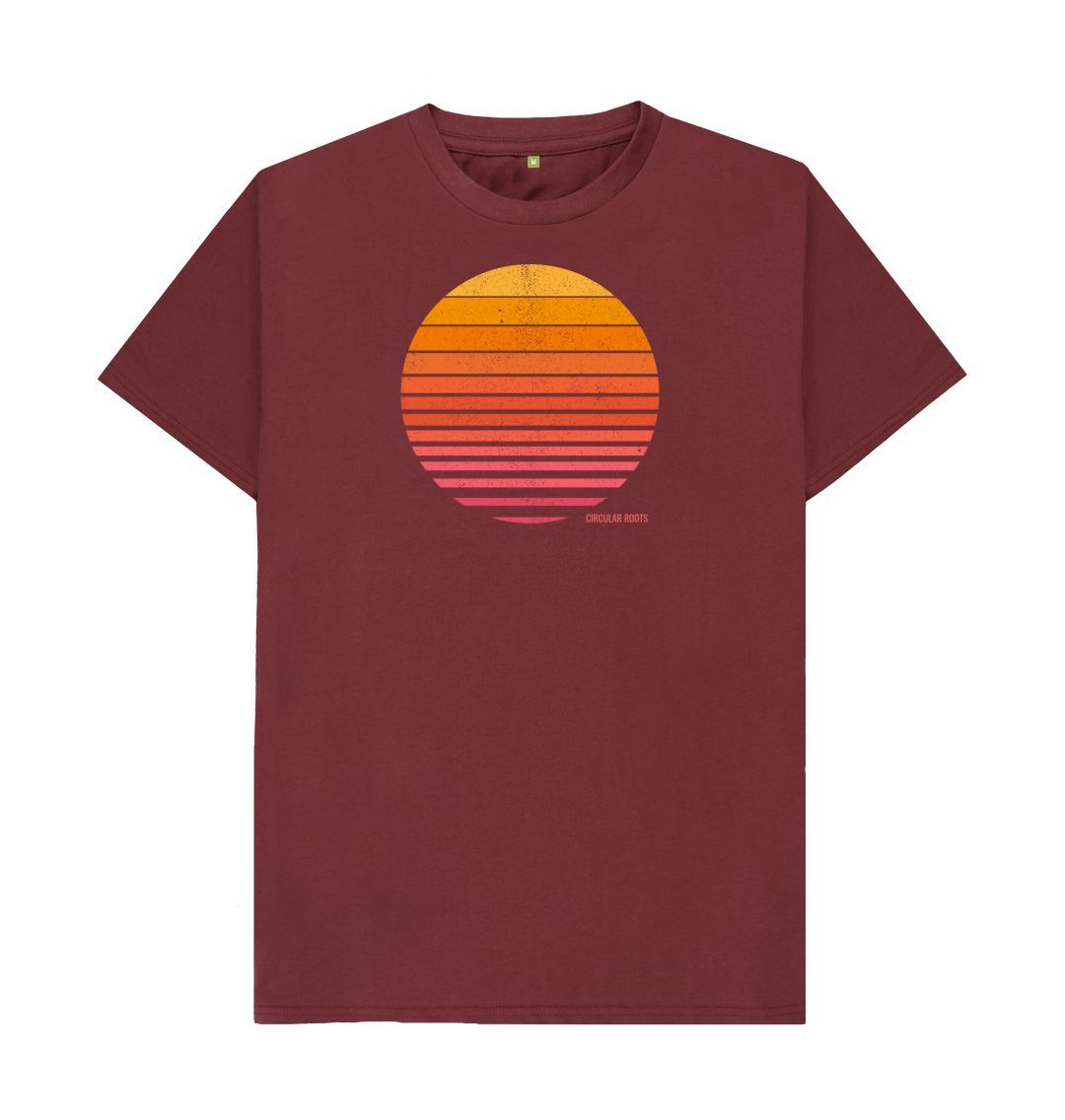 Red Wine Circular Sunsets t-shirt