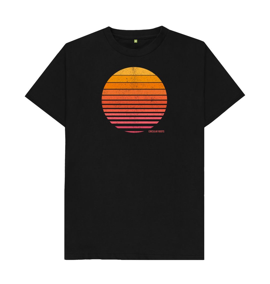 Black Circular Sunsets t-shirt