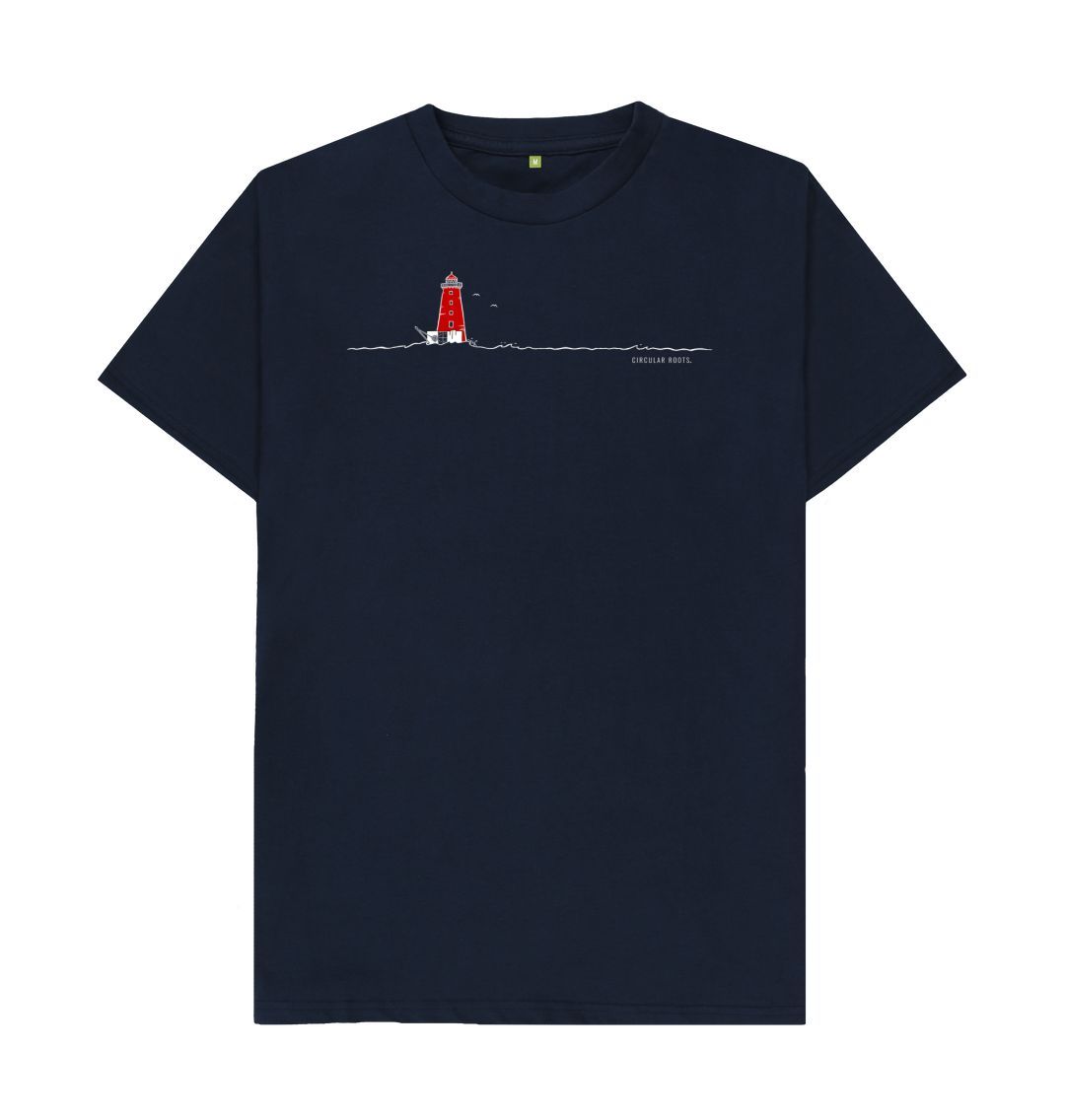 Navy Blue Poolbeg Lighthouse t-shirt