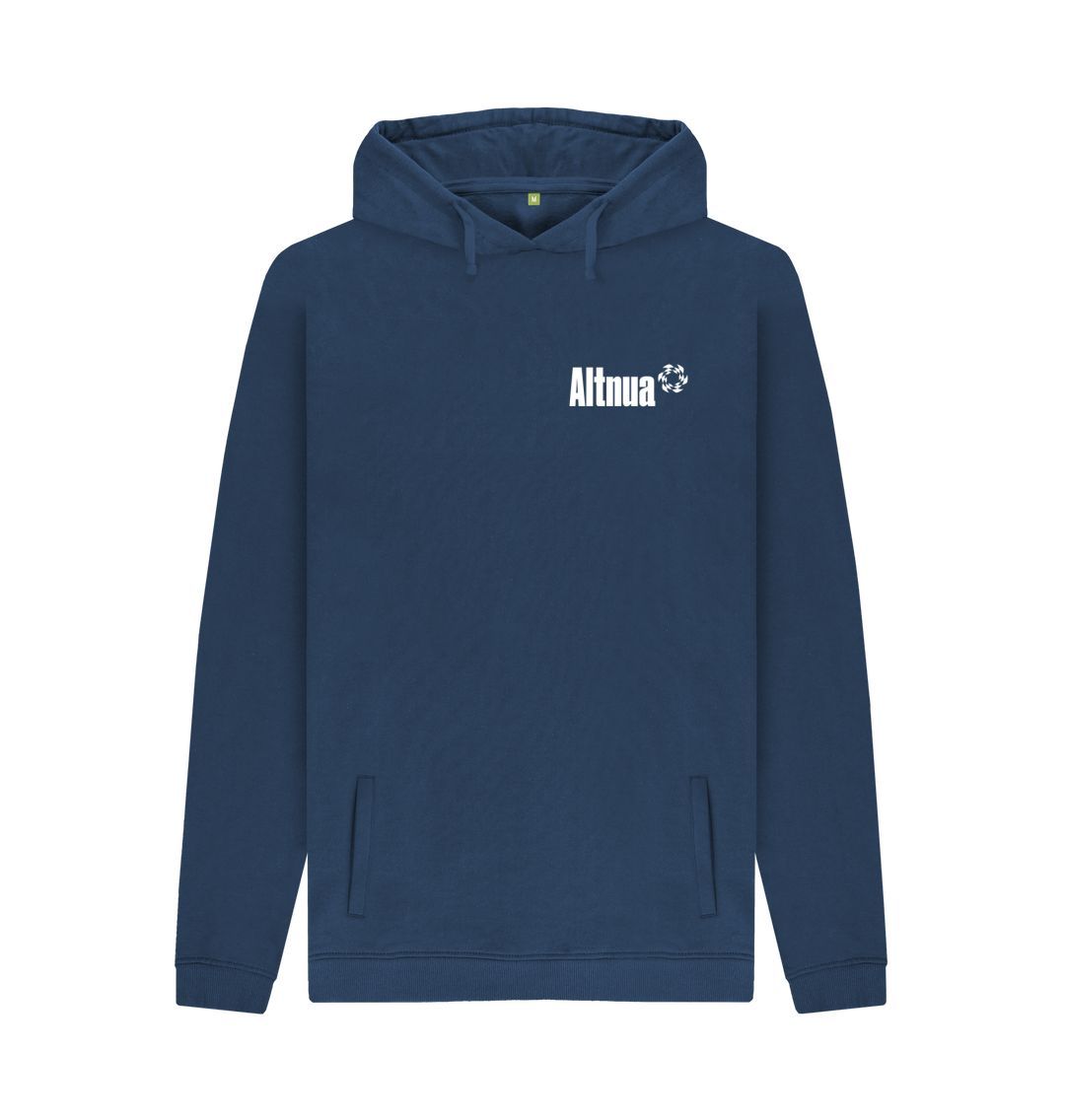 Navy Altnua - 100% Organic cotton hoodie