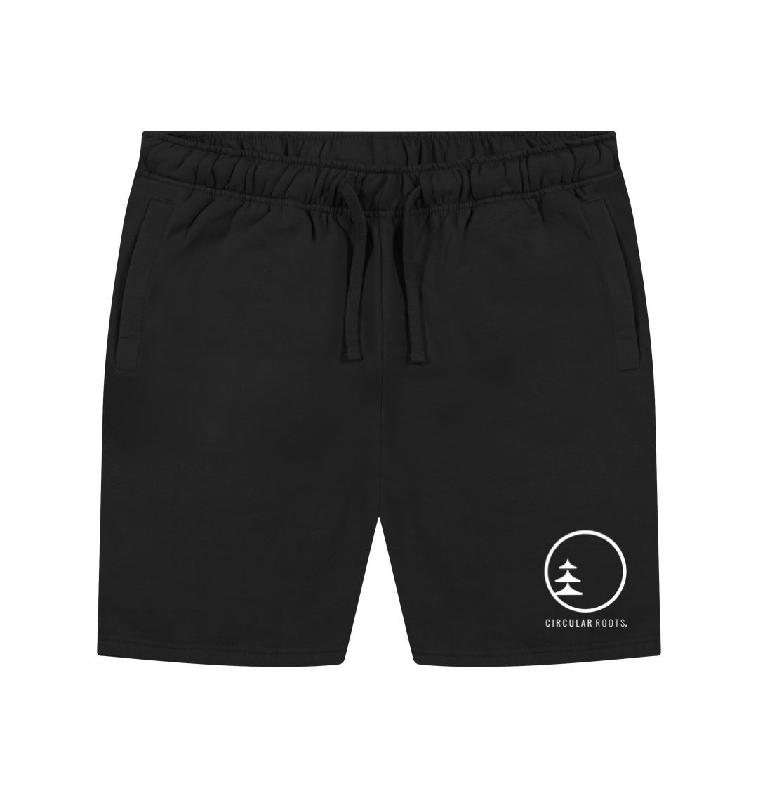 Black Circular  Basics - Organic Shorts in Black