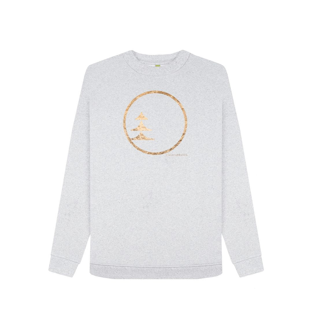 Grey Circular Made - Gold Logo Sweater (w)
