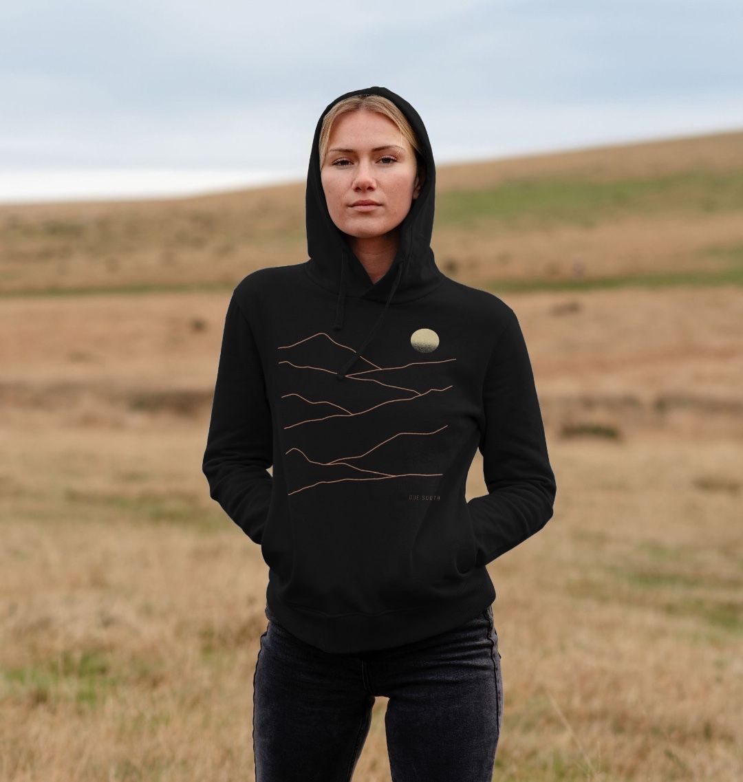 Wicklow Hills (w) - 100% Organic Cotton Hoodie